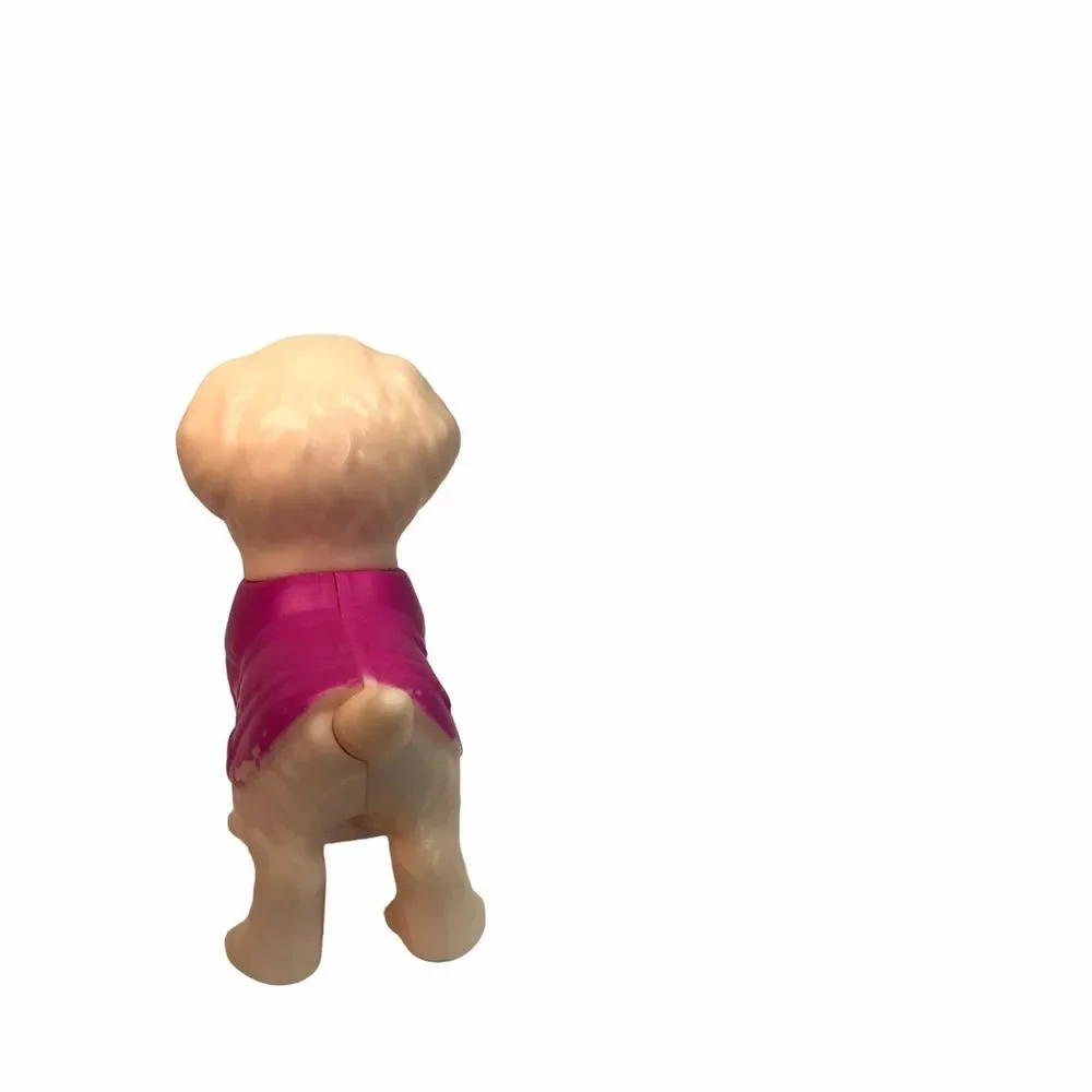 Barbie yellow lab puppy pet‎ Miniature Dog Toy replacement tan pink coat Mini